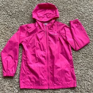Columbia girls rain coat size XL